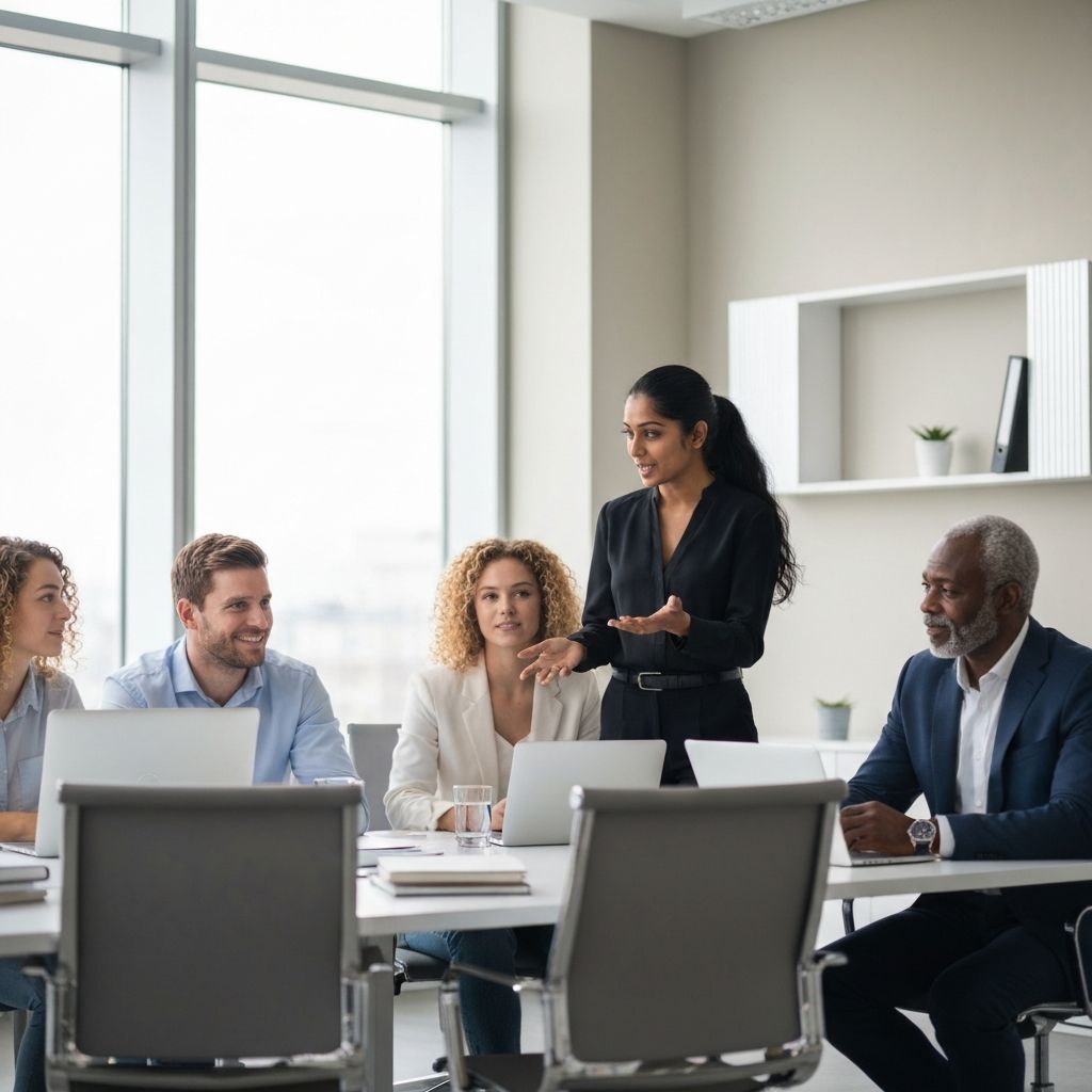 Professional business team